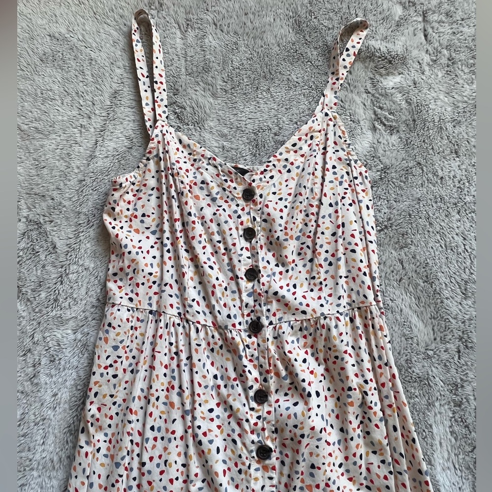 Patterned Button-Down Banana Republic Spring Dress - image 3